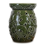 Green Ivy Lighted Wax Warmer