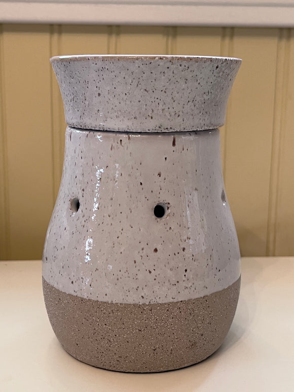 Rustic White Midsize Illumination Fragrance Warmer